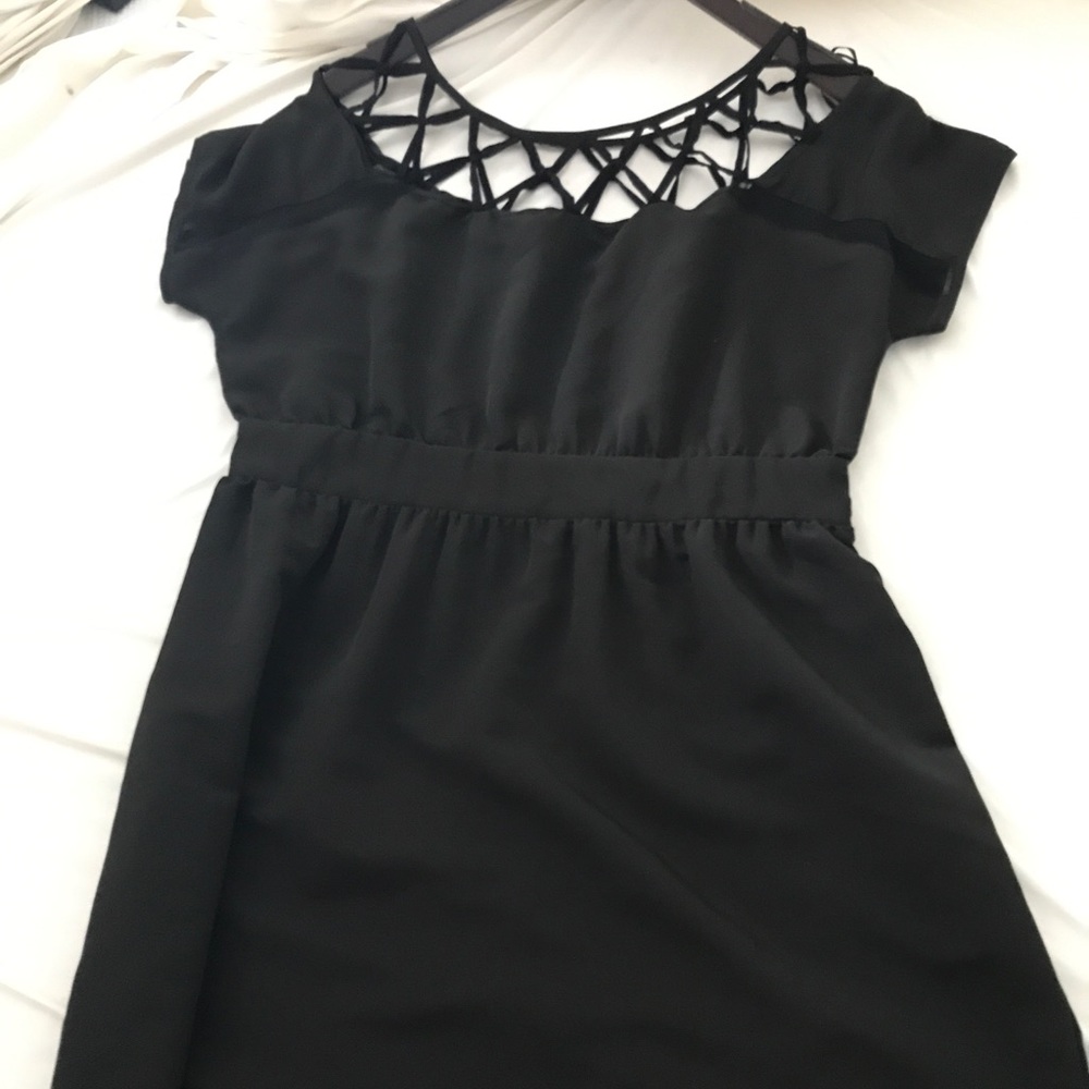 Silence & Noise Black Dress